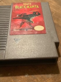 ira del negro manta nes nintendo aut&eacute;ntico solo cartucho funcionando, probado