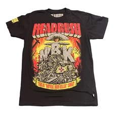 HeadRush Carlos Condit T-Shirt NBK - Small Signed Fortune Favors The Brave