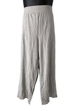 Denim  Co. Jersey Full Length Pants with Pocket Lt Heather Grey