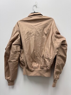 USGI GENUINE USAF TAN NOMEX FIRE RESISTANT SUMMER FLYERS JACKET