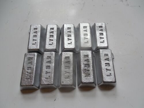 Lot of 10 lbs Bullet and Sinker Casting Ingots clean and soft,Best Deal on 