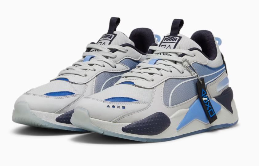 Size 9 - PUMA PlayStation x RS-X Glacial Grey for sale