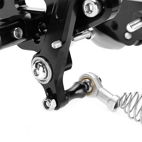 T6061 Aluminum Footpegs PROCNC Adjustable Rearset Foot Pegs For