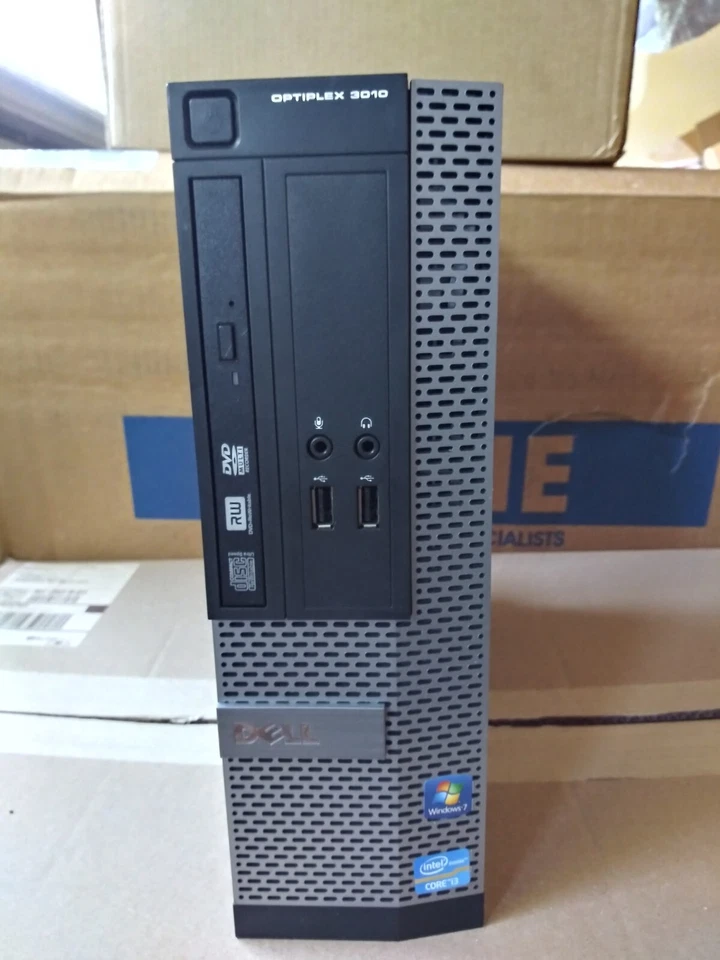 Dell OptiPlex 390 SFF Used i3-2400 3.10GHz  4GB  500 HDD DVD/RW WIFI W10 Pro - Image 3 of 3