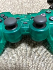 Playstation2 Dual Shock2 Emerald Green clear Sony PS2 Japan Official Controller