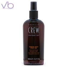 AMERICAN CREW Classic, Medium Hold, Spray Gel, Alcohol FREE, Natural, 250ml