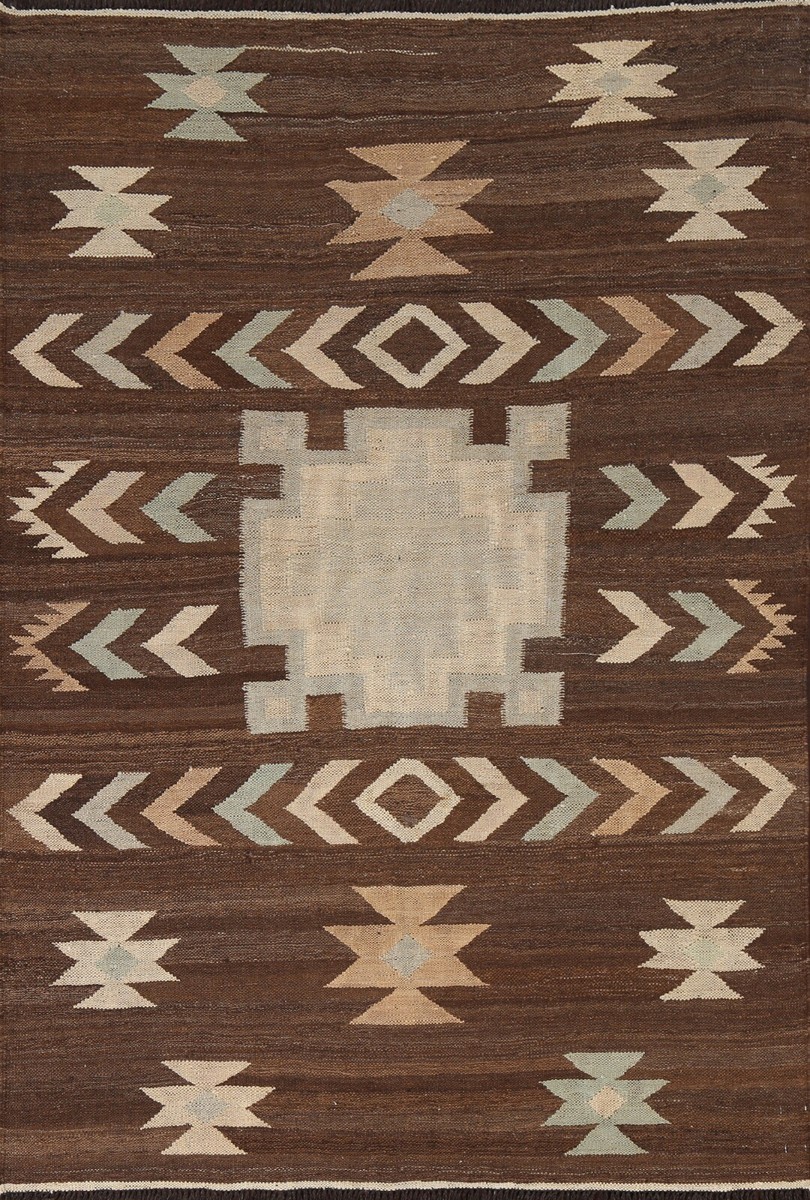 Afghan Hodrang Kilimお値下げ中！ Geometric Modern Kilim Afghan Oriental Area Rug Hand-woven