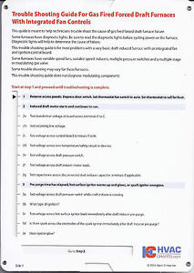 Furnace Troubleshooting Chart