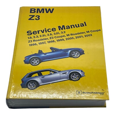 1997-2002 BMW Z3 Factory Service Repair Workshop Manual Book