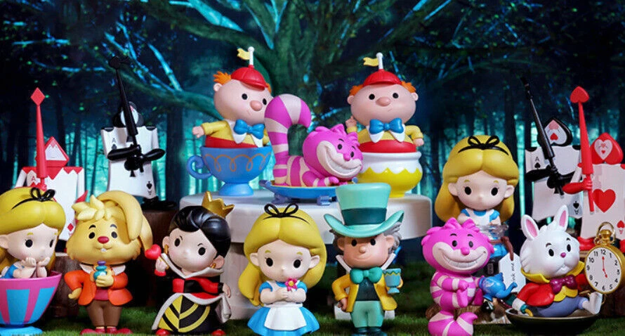Authentic Disney Alice in Wonderland Characters Series Confirmed Set 12 Figures! - Image 2 of 4