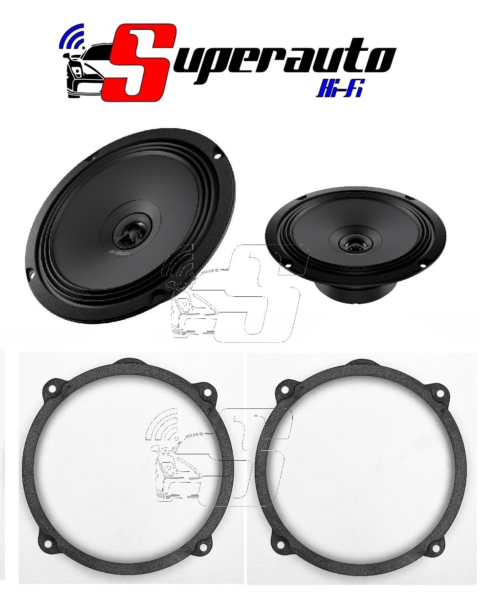 Kit Audio Audison APX 6.5 Chevrolet Captiva | Casse 165mm High-End