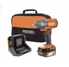 RIDGID R86215K 18V 2700RPM Cordless Impact Wrench W/Li-Ion Battery Charger