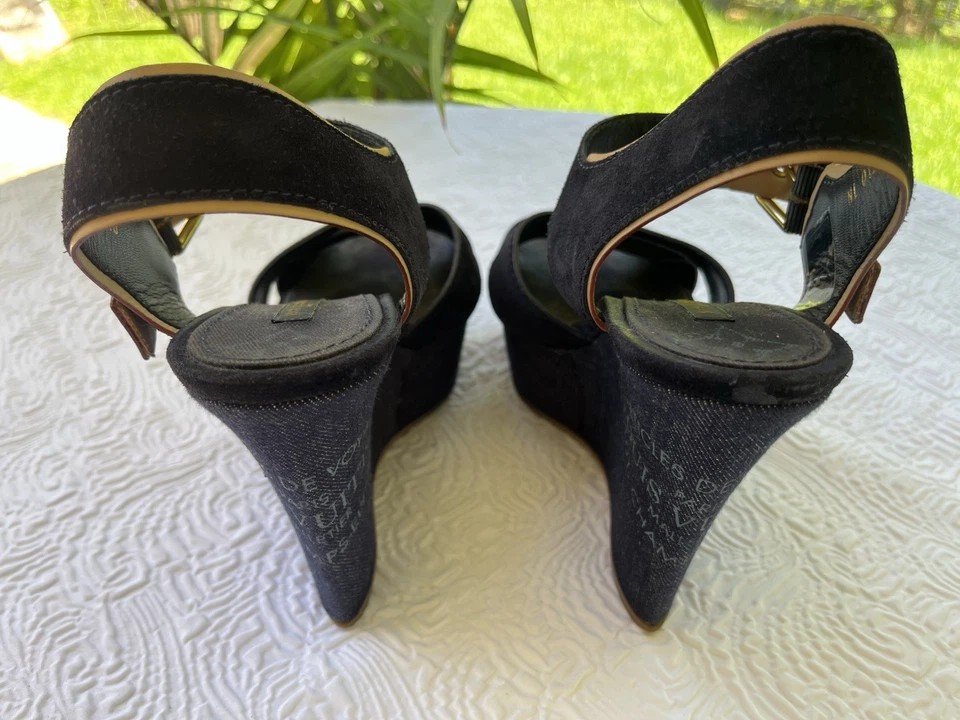 LOUIS VUITTON 蓝色牛仔布 40 码 — 第 4/4 张图片