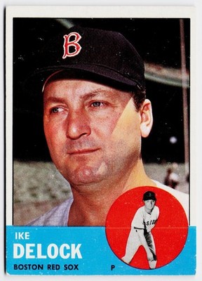 Ike Delock Boston Red Sox 1963 Topps Baseball #136