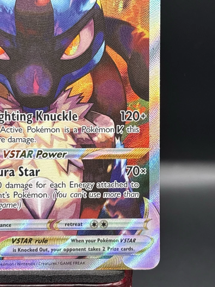 Lucario VSTAR SWSH291 SWSH: Sword & Shield Promo Cards Holo NM - Image 4 of 4