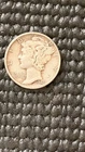1945 Mercury Dime 10c Circulated 90% Silver Coin
