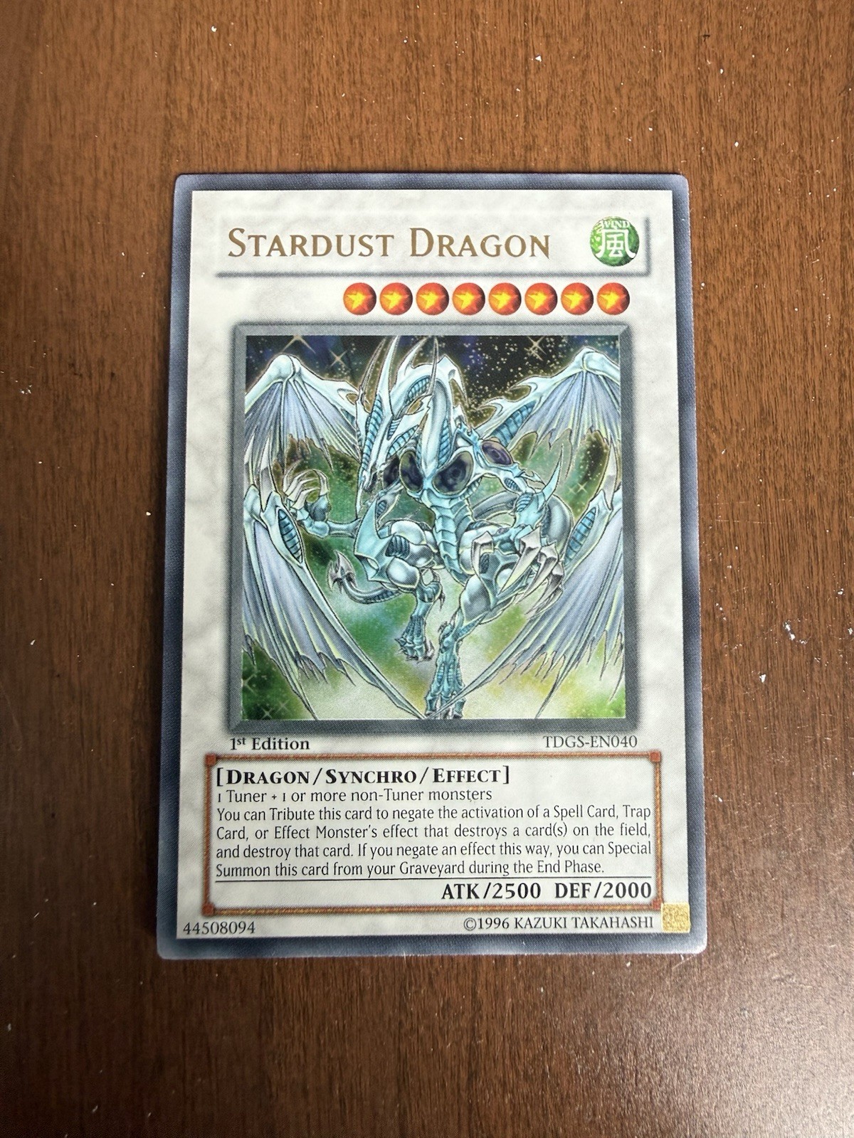 Konami Yu-Gi-Oh! Stardust Dragon Ultra Rare Holo 1st Ed TDGS-EN040
