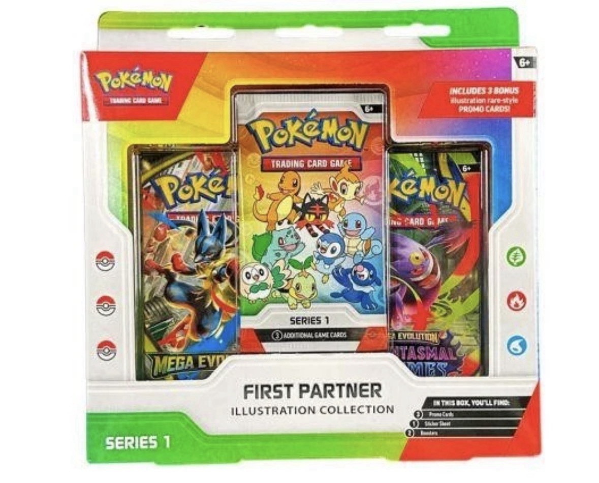 Pokémon TCG First Partner Illustration Collection Series 1 New Sealed