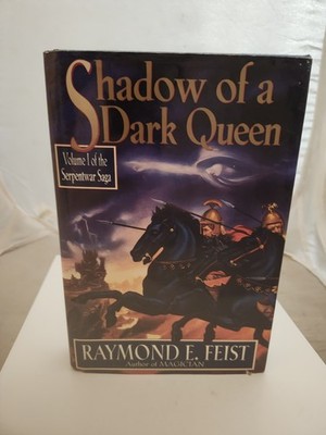 Raymond E Feist ... SHADOW OF A DARK QUEEN - US 1st edition hardcover  HCDJ