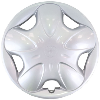 GENUINE TOYOTA YARIS 14" Wheel Trim 6 Spoke Silver X1 2001-2005 - View #2