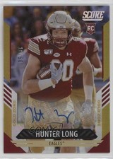 2021 Score Rookies Gold Zone Signatures 16/50 Hunter Long #388 Auto 6o3