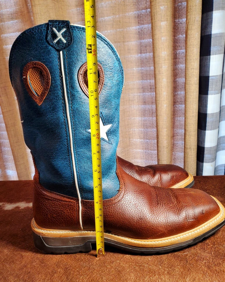 Botas de trabajo para hombre Twisted X Texas Flag 11D Foto 4 de 4