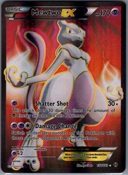 Mewtwo EX 158/162 XY BREAKthrough Full Art Ultra Rare Holo