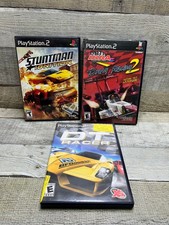 Sony PlayStation 2 PS2 Lot of 3 Racing Games Street Car Drag Racing Tested Discs