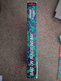 Raid on Bungeling Bay 5 Screw NES Complete In Box Hangtab Poster Tested Nintendo