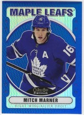 2021-22 OPC PLATINUM MITCH MARNER #R-51 BLUE RAINBOW /199 RETRO PARALLEL