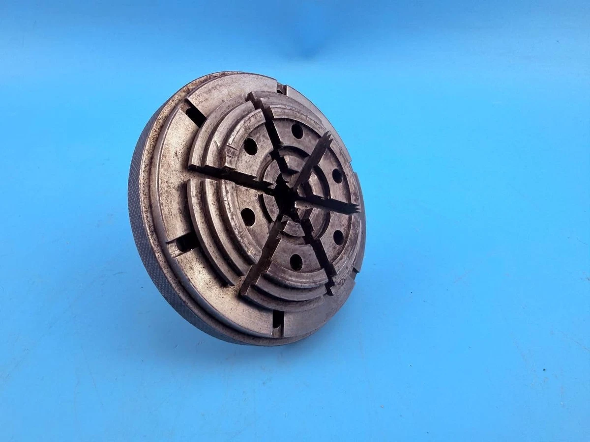 Watchmakers Wolf Jahn Vintage 8mm Lathe 6-Jaw Bezel Chuck Germany