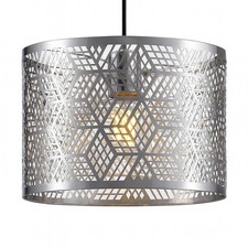Metal Drum Vintage Light Shade Modern Decorative Ceiling Pendant Lamp Shade