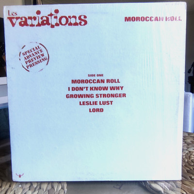Les Variations - Moroccan Roll / BDS 5601 (1974) / OG Promo LP / Hard, Glam Rock