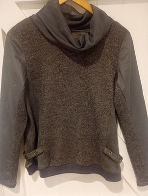 Damen Nu Denmark Pullover in verschiedenen Stoffen grau 10/12