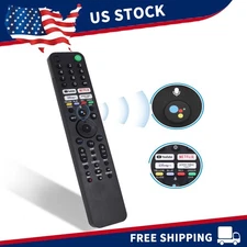 RMF-TX520U For Sony 4K Smart TV Remote Control With Voice KD43X80J KD50X80J US