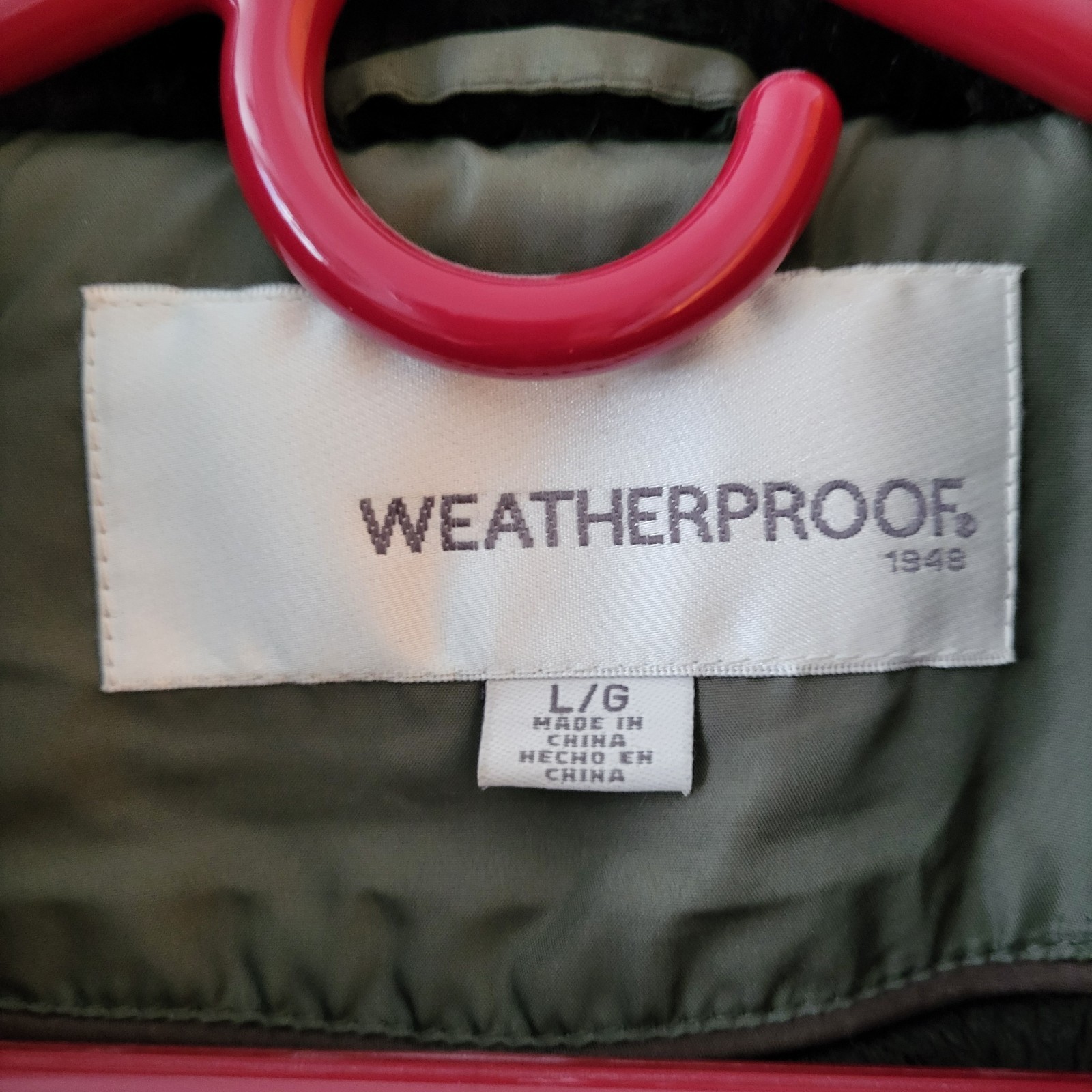 Weatherproof Jacket Wm's Size large - image 13
