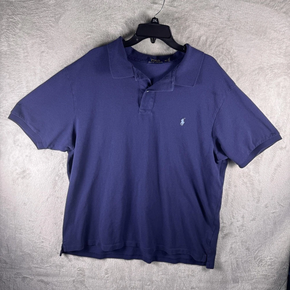 Polo Ralph Lauren Blue Size 2XL Polos for Men for sale | eBay