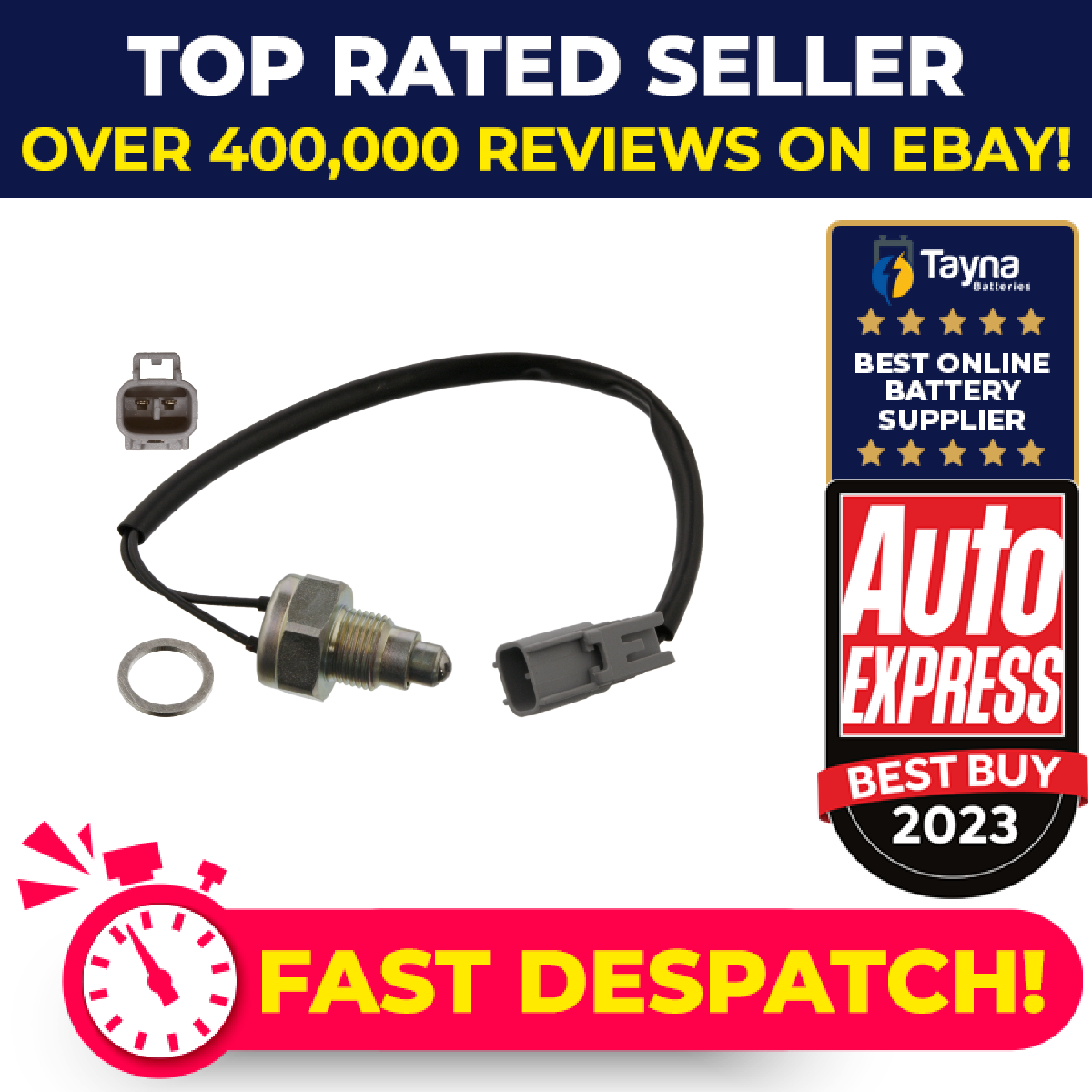 Reverse Light Switch fits TOYOTA YARIS/VITZ KSP90 1.0 05 to 10 1KR-FE 8421052010