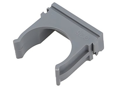 20X TTC25/GREY Montagehalter Polyethylen grau Größe: 25 -15-80°C TIE10
