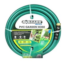 AVGPV1215 PVC Water Hose 1/2" x 15' - Kink-Resistant, Durable, Flexible, 500 ...
