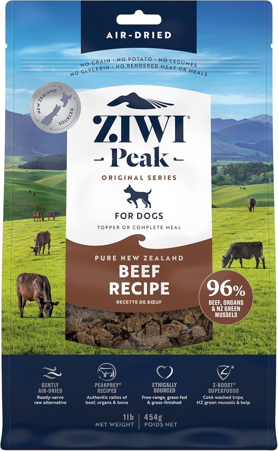 &ndash; Beef - All Natural, High Protein, Grain Free, Lim