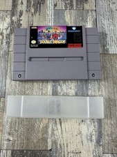 Super Nintendo SNES Super Double Dragon Authentic Cartridge Works