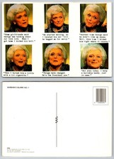 Barbara Bush Blurbs No 1 Humorous Political Satire Postcard 1990 George HW