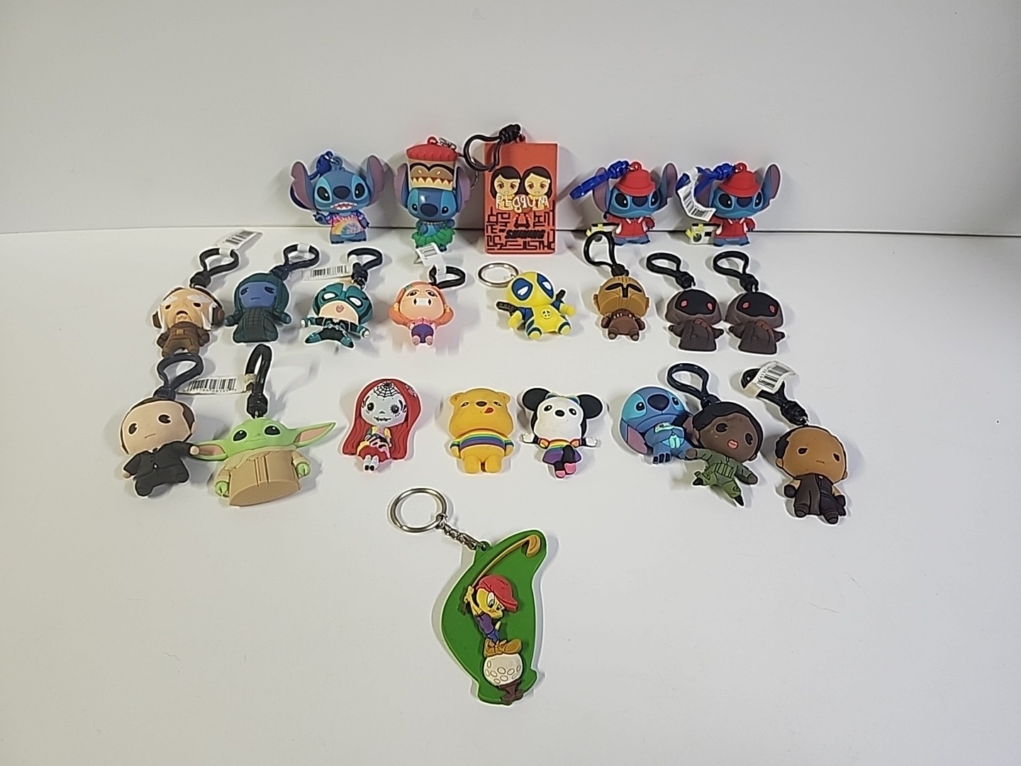 Figural Bag Clips Key Chains Keyrings Magnets Marvel Disney 