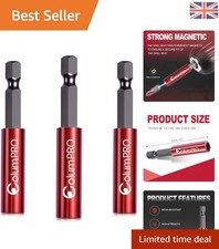 Professional 3PCS Strong Magnetic Bit Holder Set for Ultimate Drilling Precision