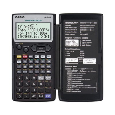 CASIO FX-5800P 新品未使用 CASIO FX-5800P Programmable Graphic Calculator | eBay