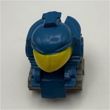 Beak Runaway Robots McDonald’s Toy Blue Plastic Toy Tank with Yellow 1985
