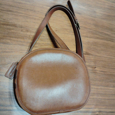 vintage coach old round brown ワンショルダー COACH Old Coach 9901 Vintage Brown Leather Crossbody Shoulder Bag