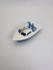 1976 Matchbox Lesney Superfast No 52 Police Launch Blue Boat Toy Made In England