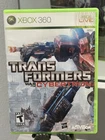 Transformers: War for Cybertron (Microsoft Xbox 360, 2010) Case & Disc TESTED